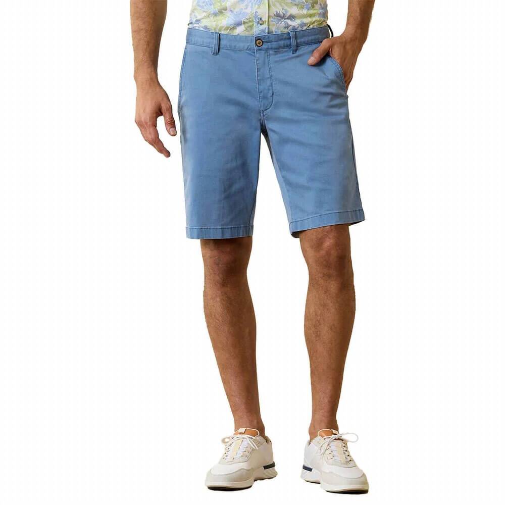 NEW TOMMY BAHAMA boracay flat front short in port side blue